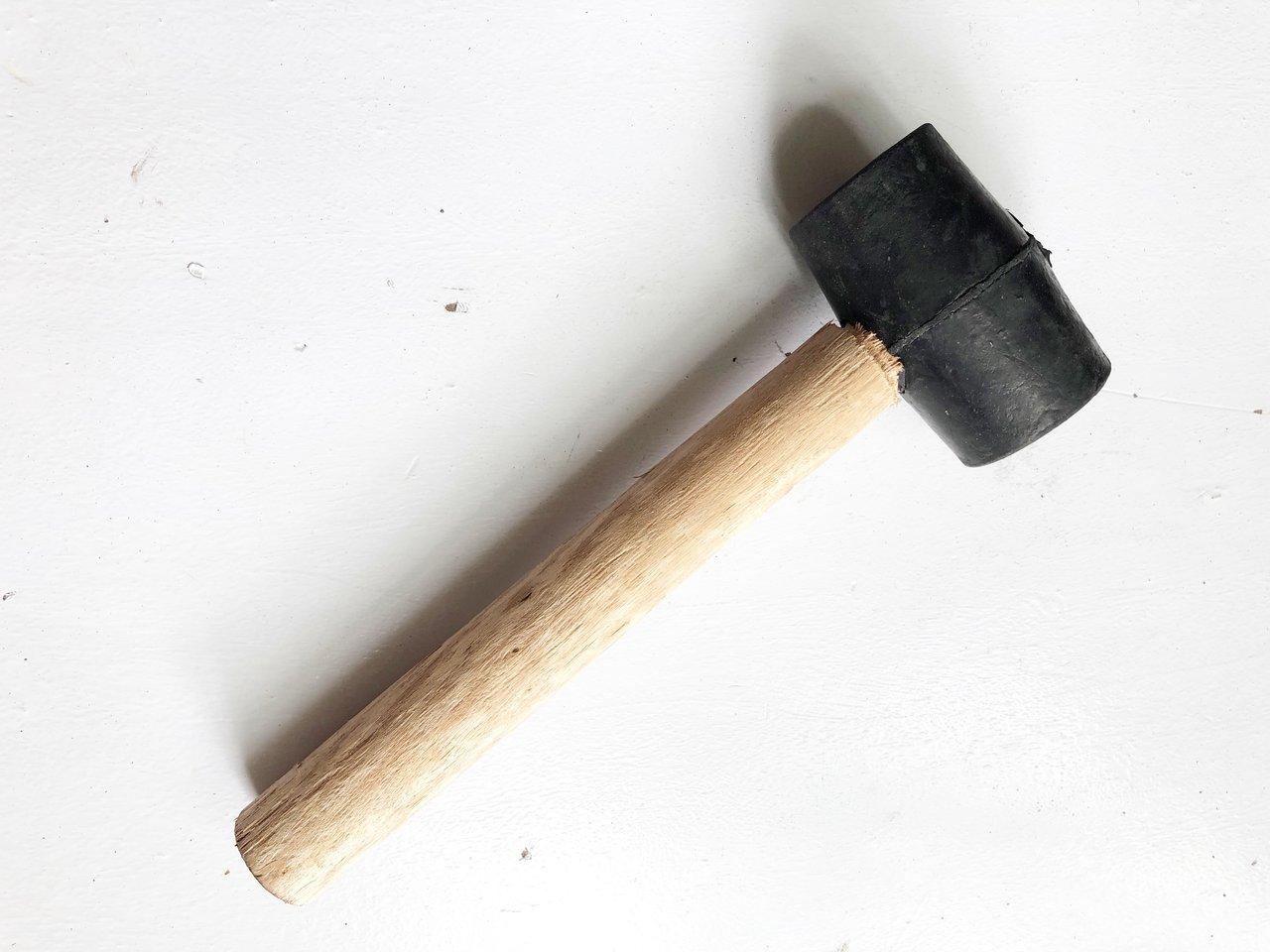 Búa Cao Su Cán Gỗ Loại To Siêu Rẻ