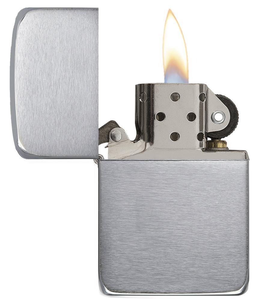 Bật Lửa Zippo Tái Bản Năm 1941 Brushed Chrome
