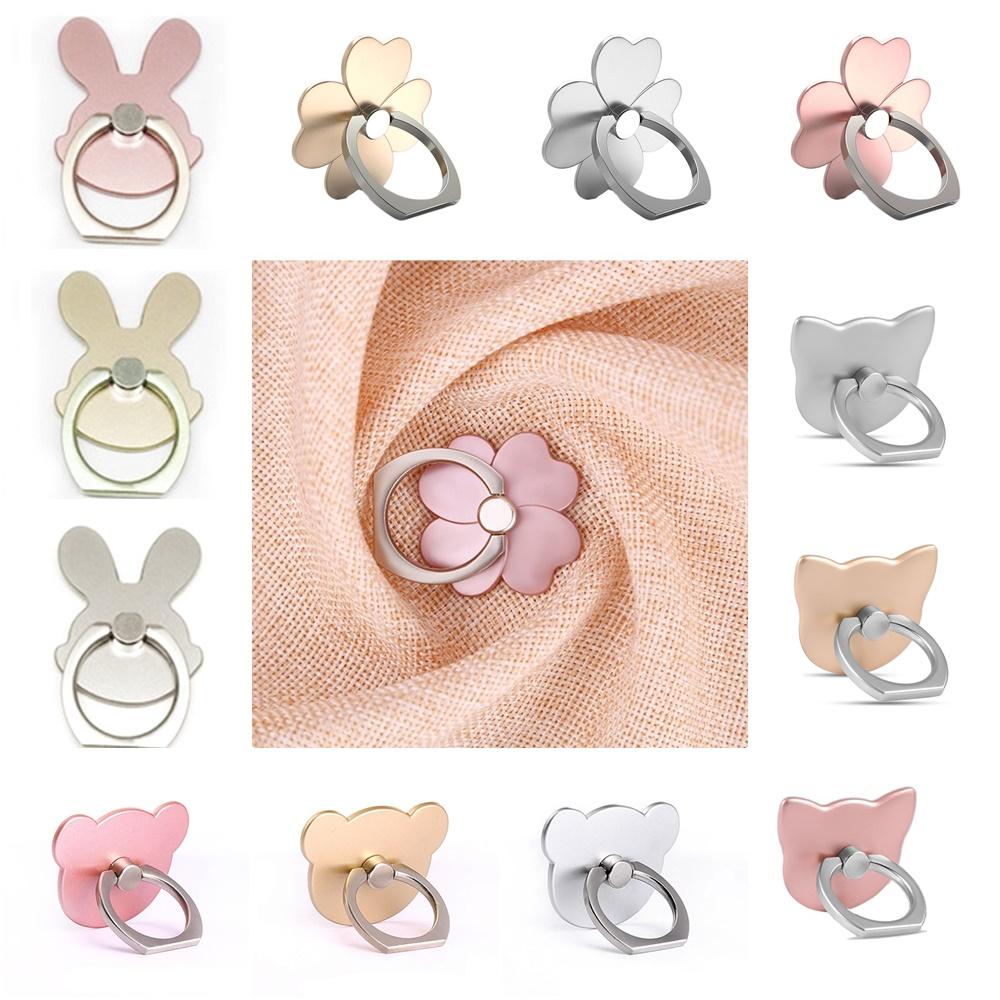 Combo 4 giá đỡ điện thoại hình chiếc nhẫn hình thỏ