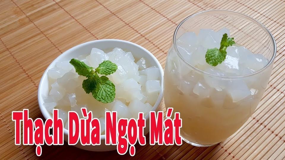 Thạch dừa viên dùng làm thạch trà sữa (2kg )