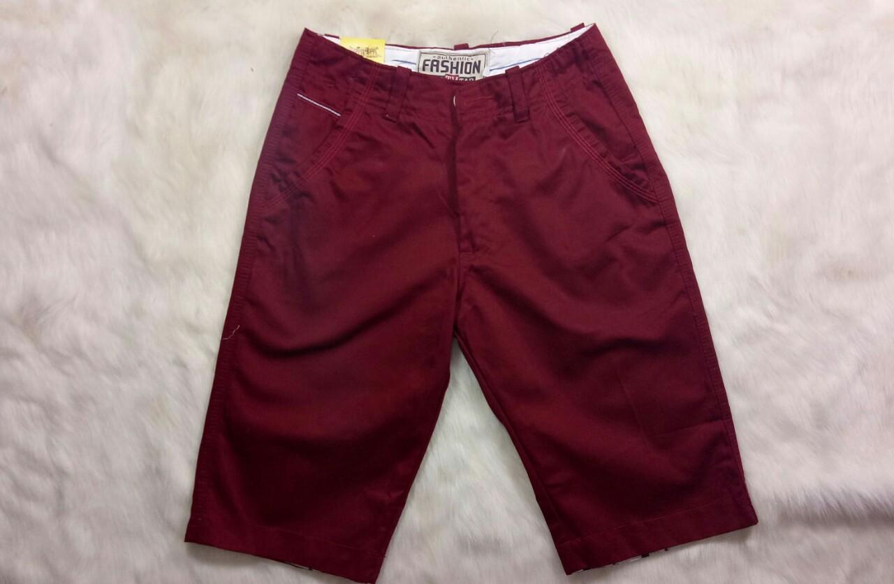 Quần Short Kaki Nam (Đỏ ĐÔ )