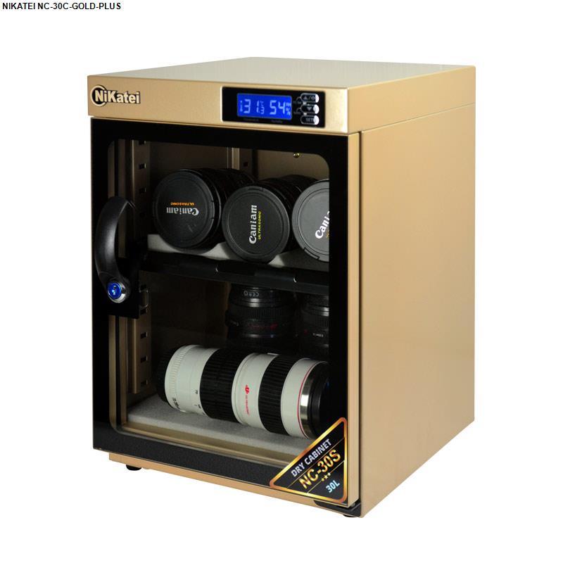 Tủ Chống Ẩm Cao Cấp Nikatei NC-30S GOLD PLUS ( 30 Lít )