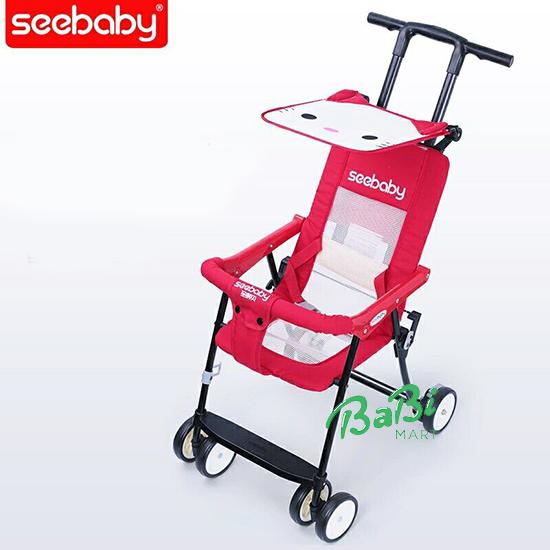 Xe đẩy trẻ em Seebaby có mái che QQ1-2