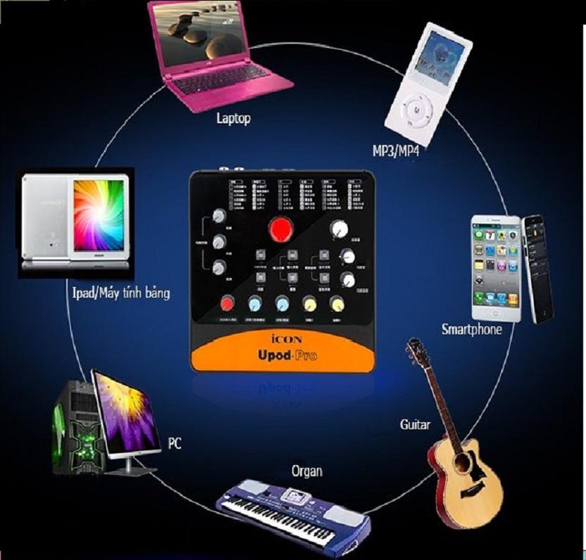 Sound card USB hát karaoke online ICON Upod Pro