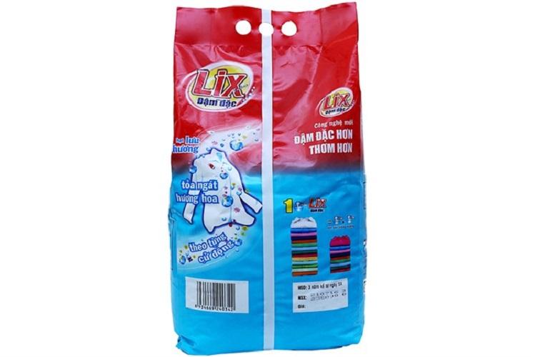 Bột giặt Lix extra đậm đặc 6kg