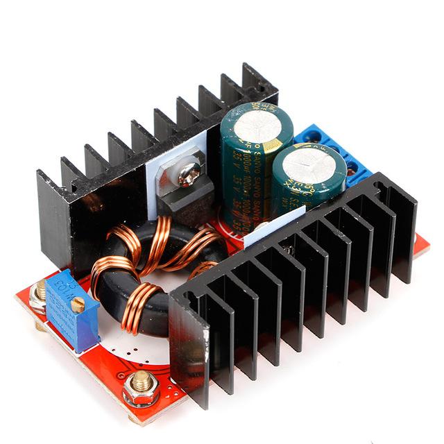 Module Tăng Áp Boost DC-DC 10A 150W In 10-32V / Out 12V-35V