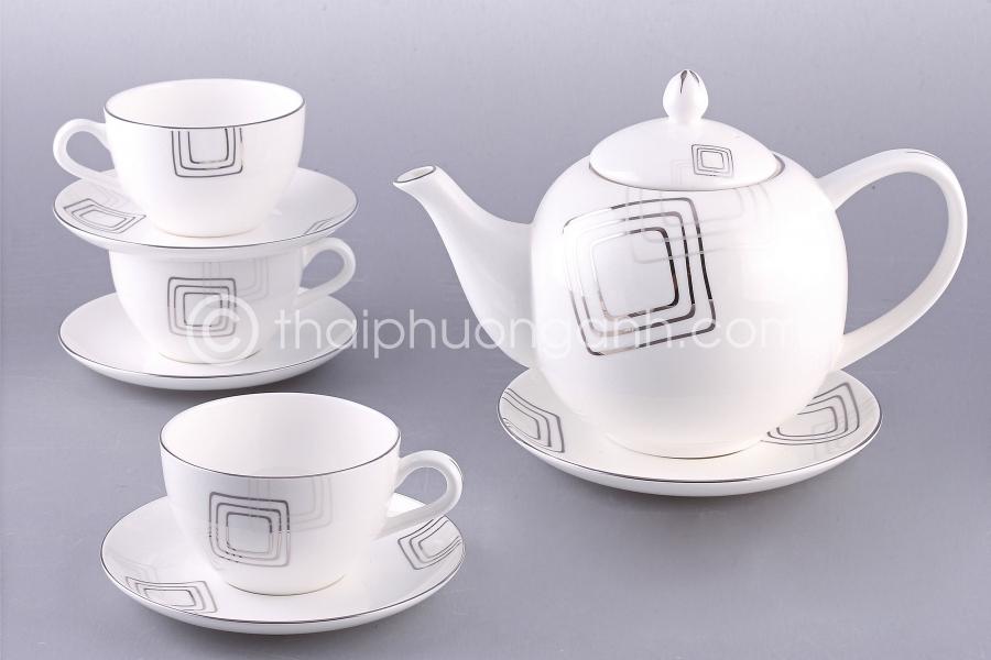 Bộ ấm trà 14 món Sứ Xương Royal Houseware 145286