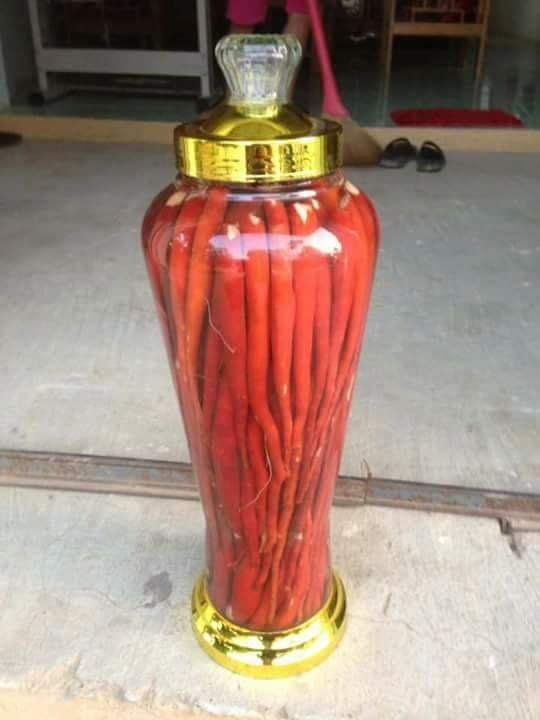Bình ngâm  sâm thuỷ tinh 3 lít - không van