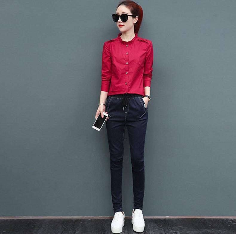 [HCM]Áo sơ mi công sở nữ cổ bèo siêu xinh
