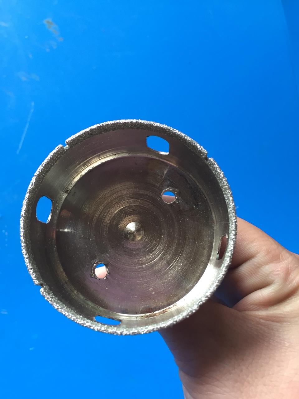 Mũi khoét kính phi 60mm hàng cao cấp. mũi khoan kính cao cấp