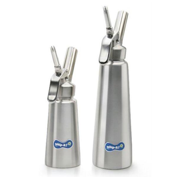 Bình xịt kem tươi Whip-it Inox 500ml (Bạc)
