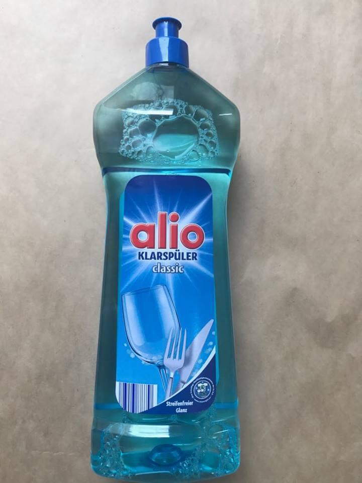 Nước Làm Bóng Alio Dùng Cho Máy Rửa Bát (Chai 1000ml)