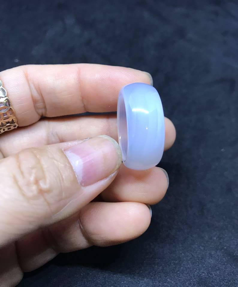 [HCM]NHẪN ĐÁ MÃ NÃO TRẮNG