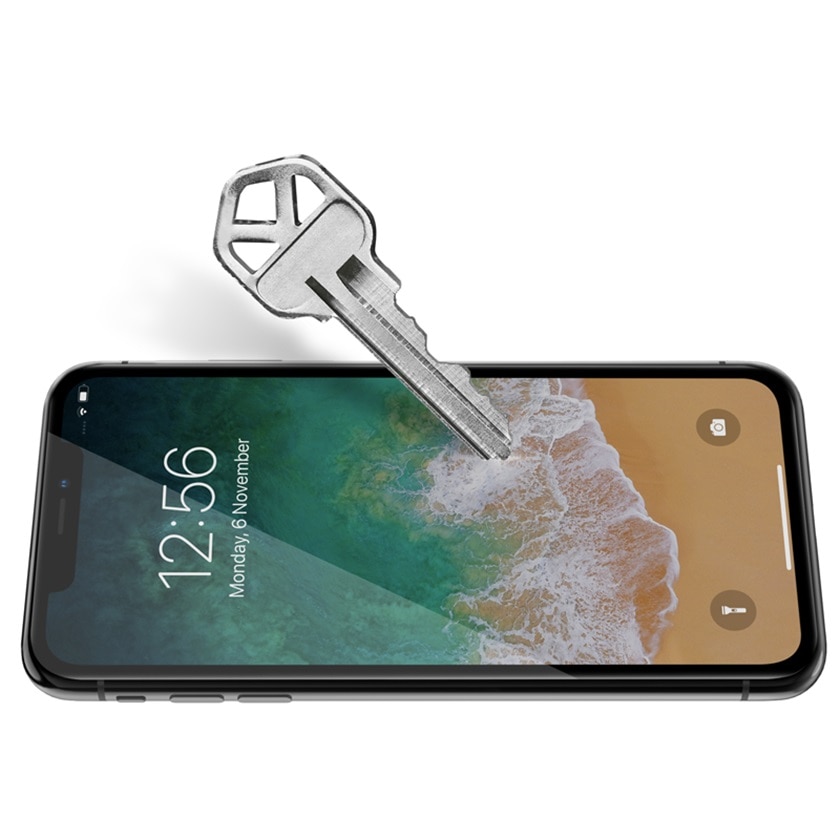 Miếng Dán Kính Cường Lực 5D Full Màn Cho iPhone Xs Max (6.5 inch) - Đen