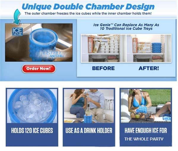 Cốc làm đá thông minh 120 viên