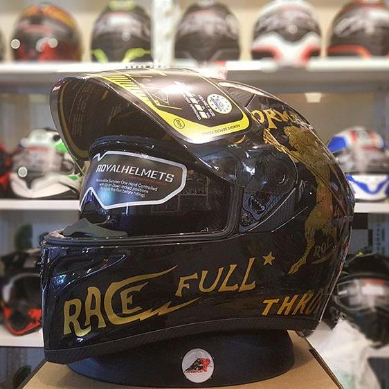 Mũ bảo hiểm fullface M138 - 2 Kính Royal