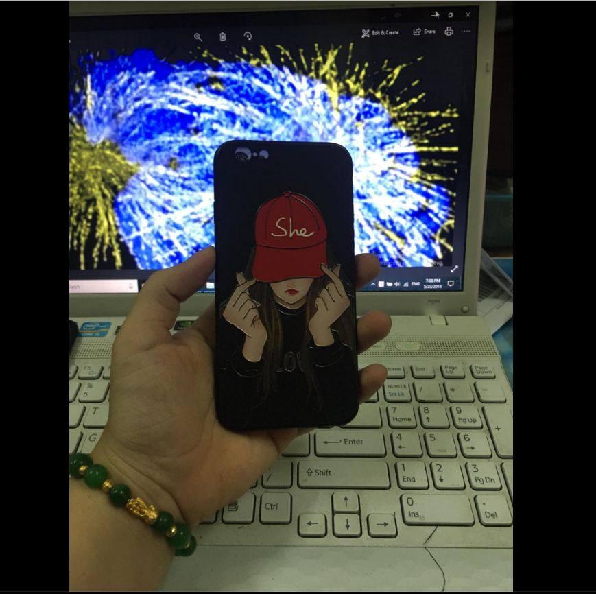 Ốp lưng thời trang in hình cho iPhone 6 Plus