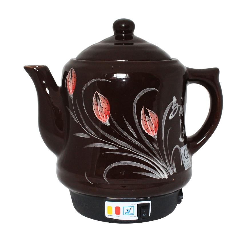 Ấm sắc thuốc Vạn Thọ 3.2 lít - Nâu