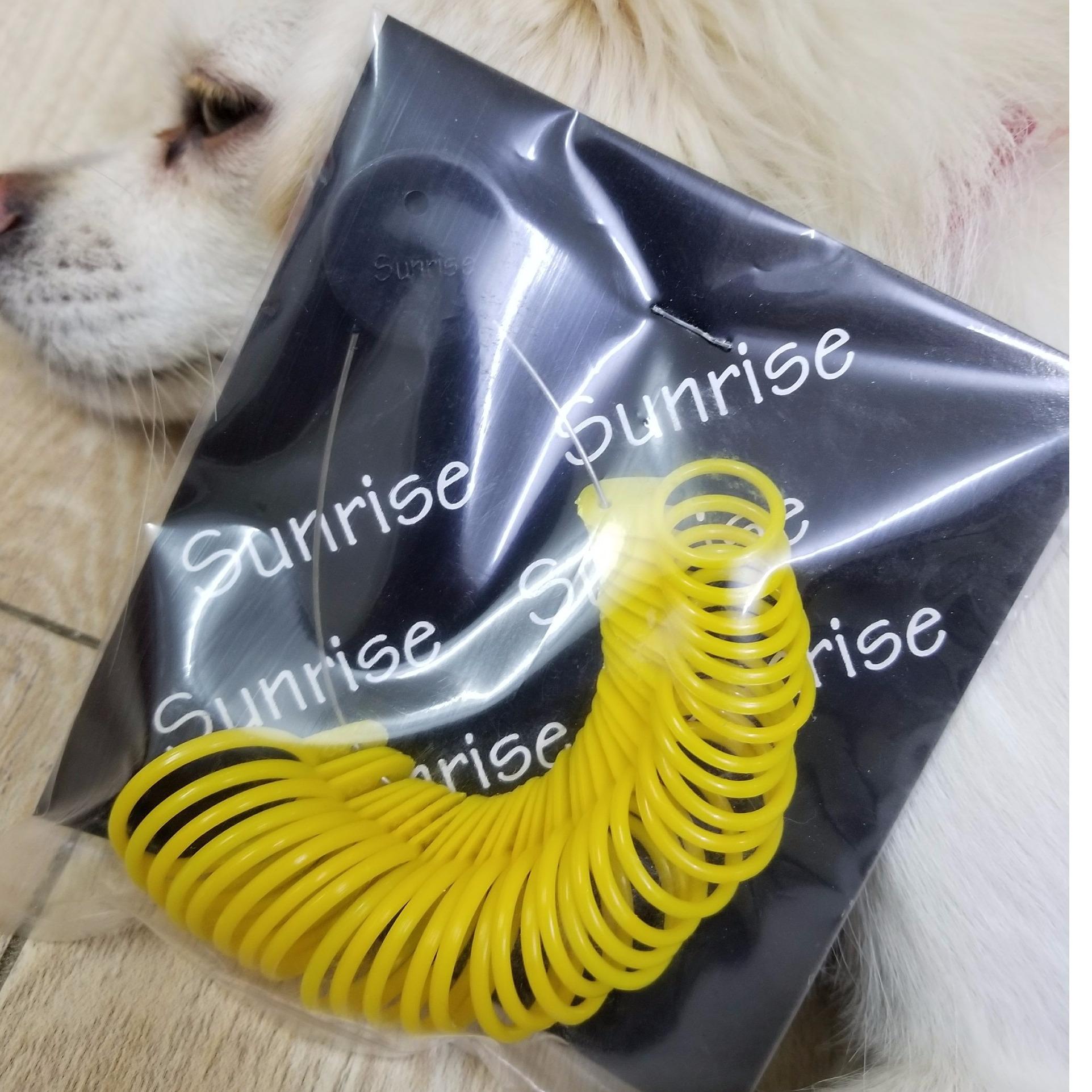 Mộc - Dụng cụ đo size nhẫn màu vàng size 1 đến size 30