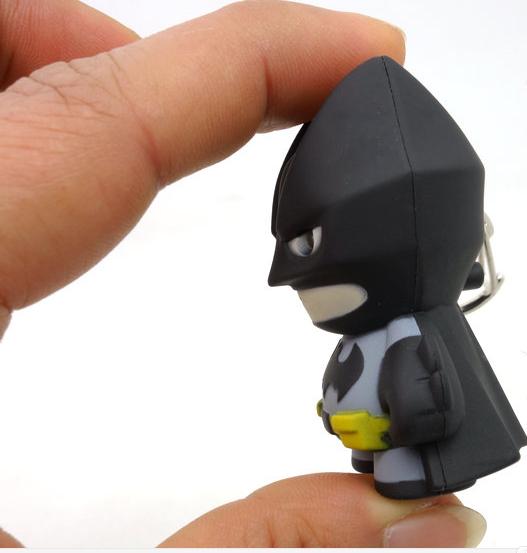 [FREESHIP MAX 15K][HCM]Móc khóa Batman có đèn led V.3 (Màu Đen)