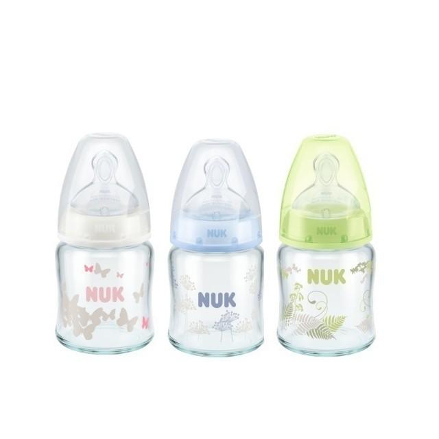 [HCM]Bình sữa Nuk TT 120ml SLC siêu mềm 747044