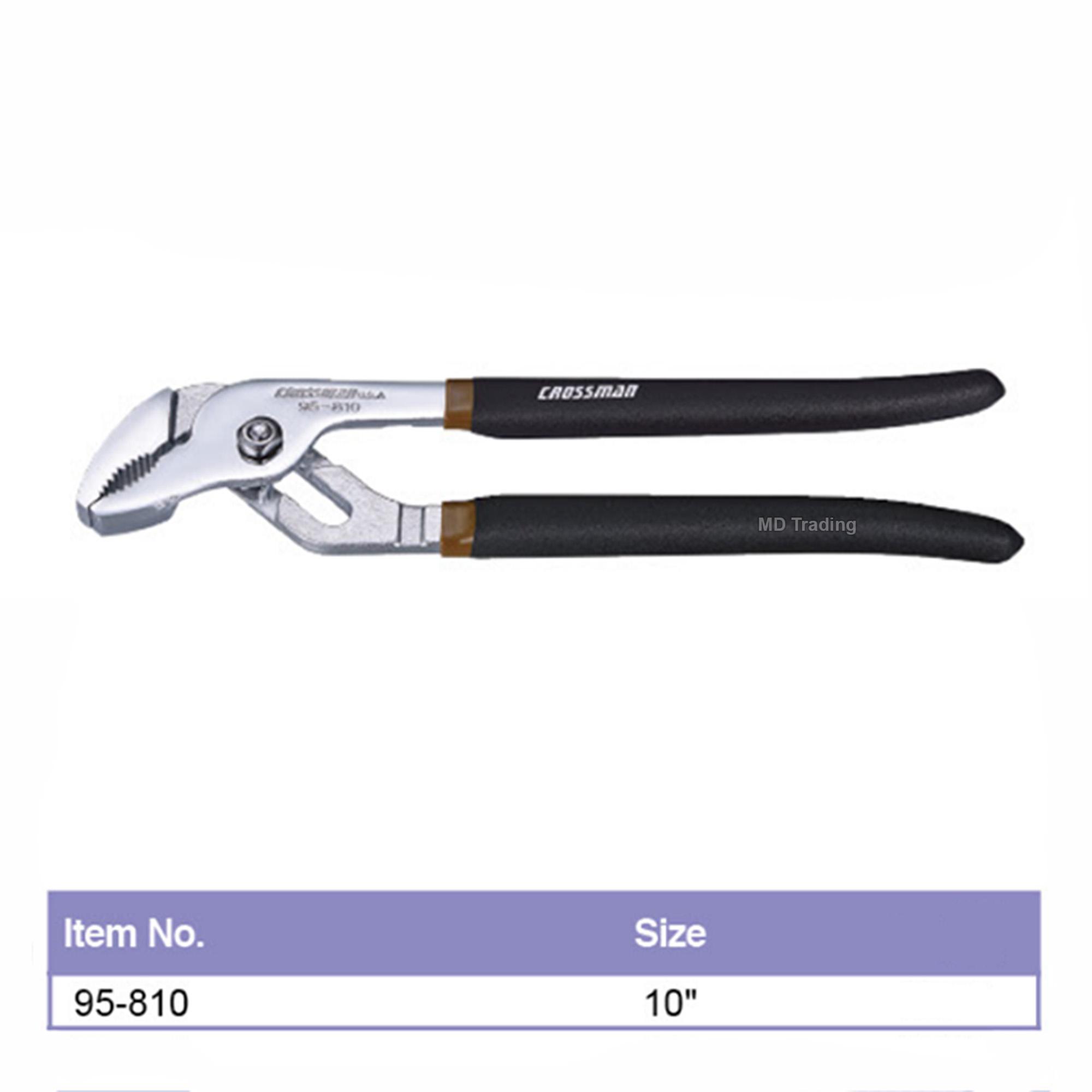 Kìm 5 lỗ CROSSMAN 95-810 10inch (cán đen)