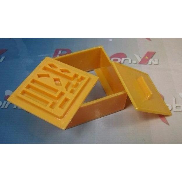 KHUÔN XÔI VUÔNG HÌNH CHỮ LỘC 12CM