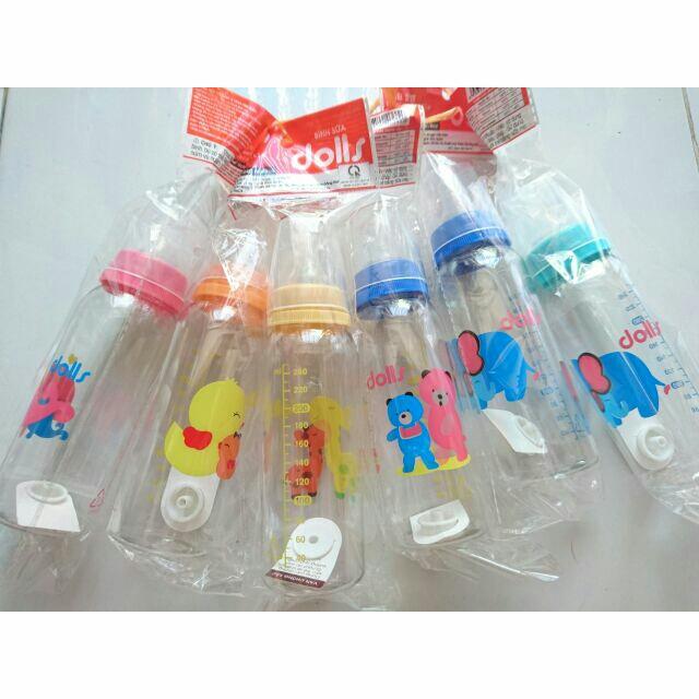 Bình Sữa Doll Hàn Quốc - Chống Sặc 240ml