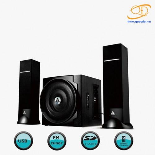 Loa Máy Tính Golden Field H308HIFI 2.1CH ( USB, SD, Bluetooth, FM,Remote Control)