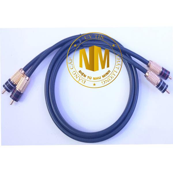 Dây AV LITON xanh Dây Đồng 