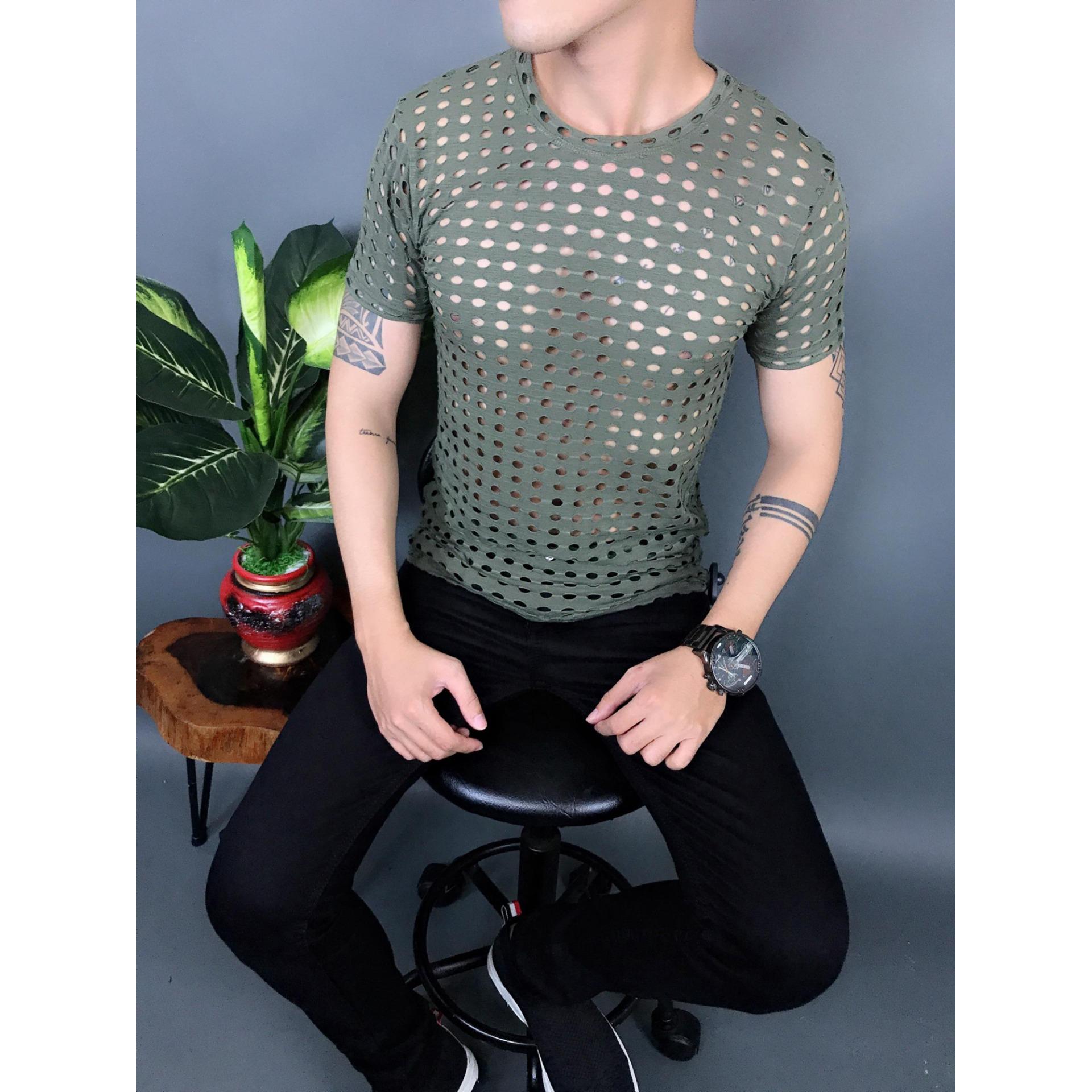 Áo lưới ngắn tay AL019