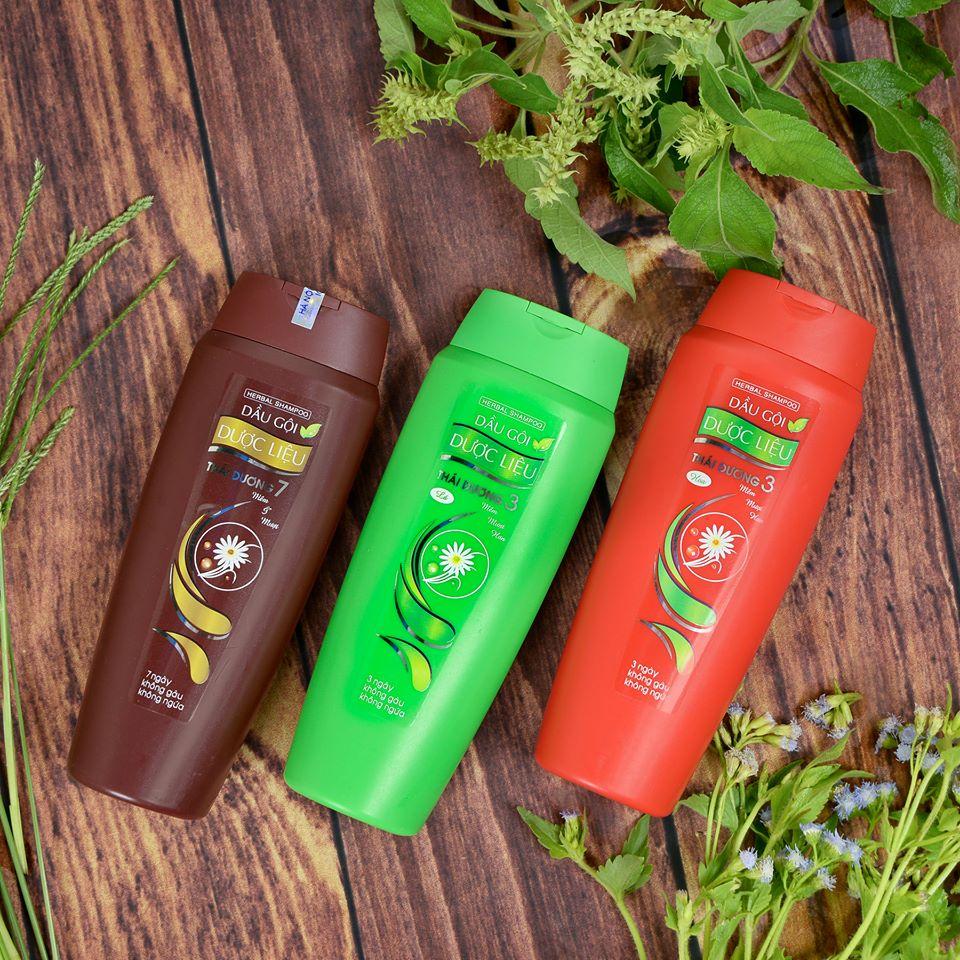 DẦU GỘI+DẦU XẢ THÁI DƯƠNG 3 HOA  200ML