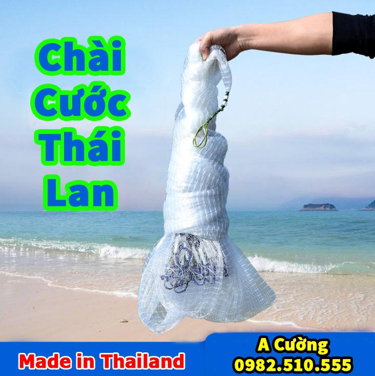 Chài Cước Thái Lan Dài 3m Bung 5m nặng 3kg