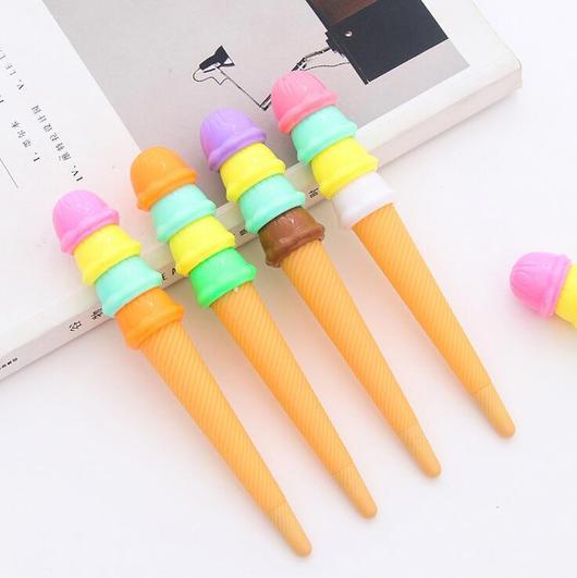 3 Bút nước hình kem ốc quế