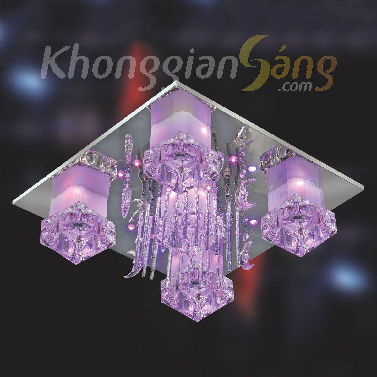 ĐÈN ỐP TRẦN LED VUÔNG (PHI 400mm) KGC-8375
