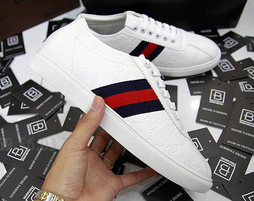 Giày thể thao nam sneaker trắng M11
