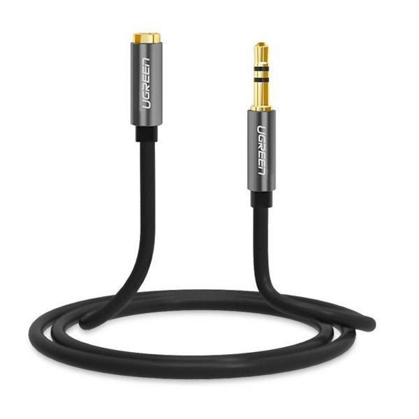 Cáp Audio 3.5mm nối dài 1m Ugreen 10774 (Đen)