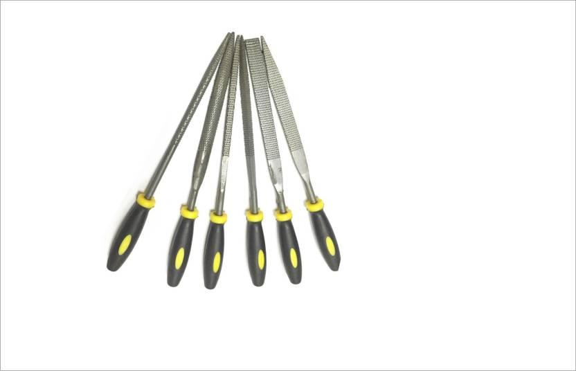 140mm Bộ giũa mini 6 chi tiết Ingco HKTF63
