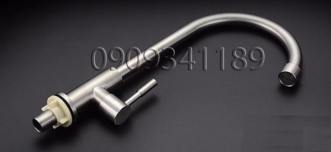 [HCM]Vòi rửa chén lạnh inox 304