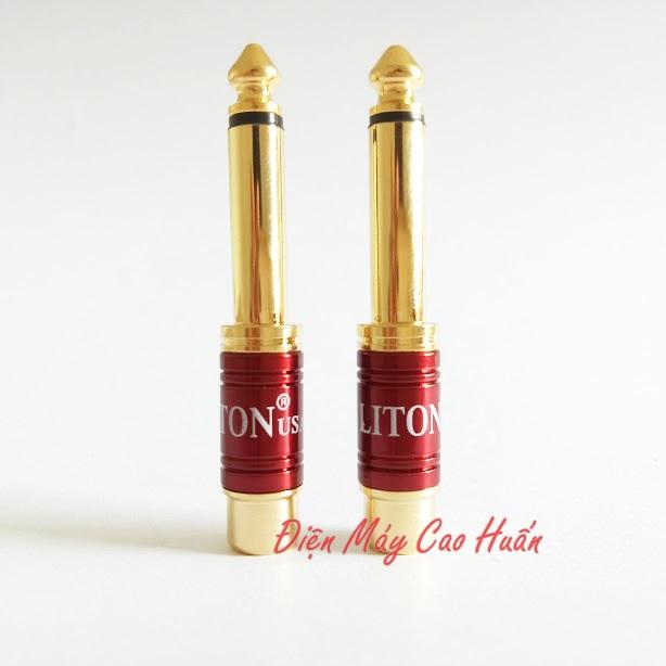 Combo 2 Jack chuyển 6 ly đực ra AV cái Liton