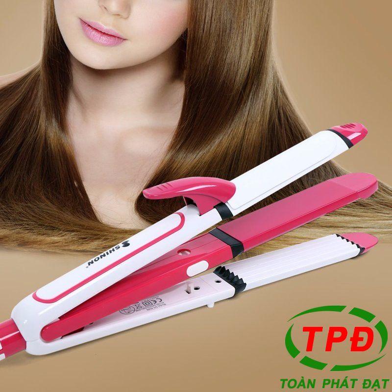 Máy Uốn Tóc 3 Trong 1 Nova 8088 Máy Duỗi Tóc Kẹp Bấm Phòng Tóc Máy Uốn Lọn Tóc Nova 8088