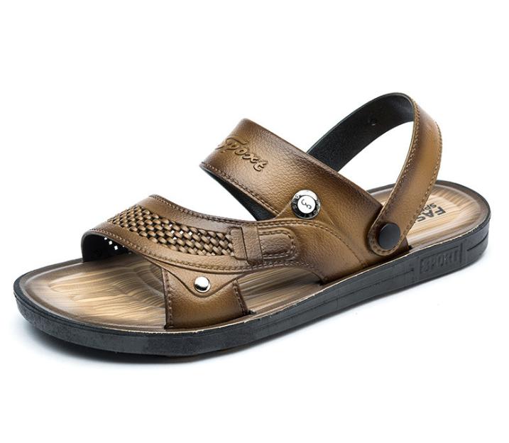 [HCM]Sandal 3 quai ngang nam thời trang