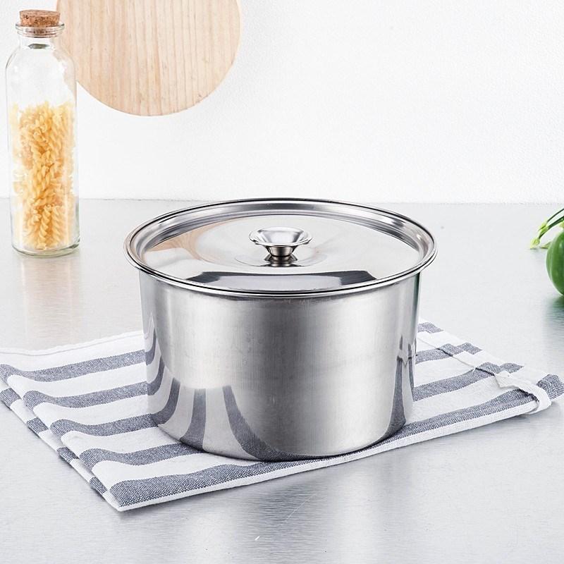 Nồi Thép Không Rỉ Giữ Nhiệt Nướng Nồi Nấu Canh Ca Inox Đựng Gia Vị