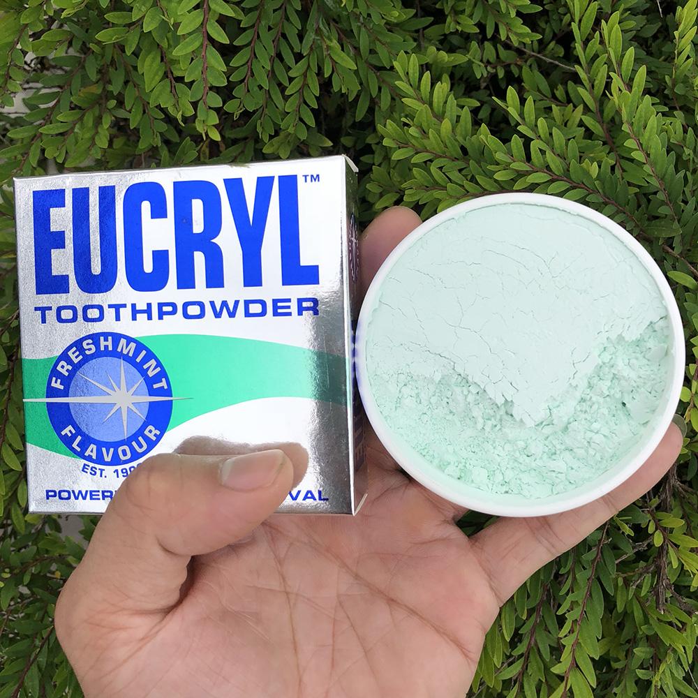 Bột Trắng Răng EUCRYL 50g [ hàng nhập khẩu ]