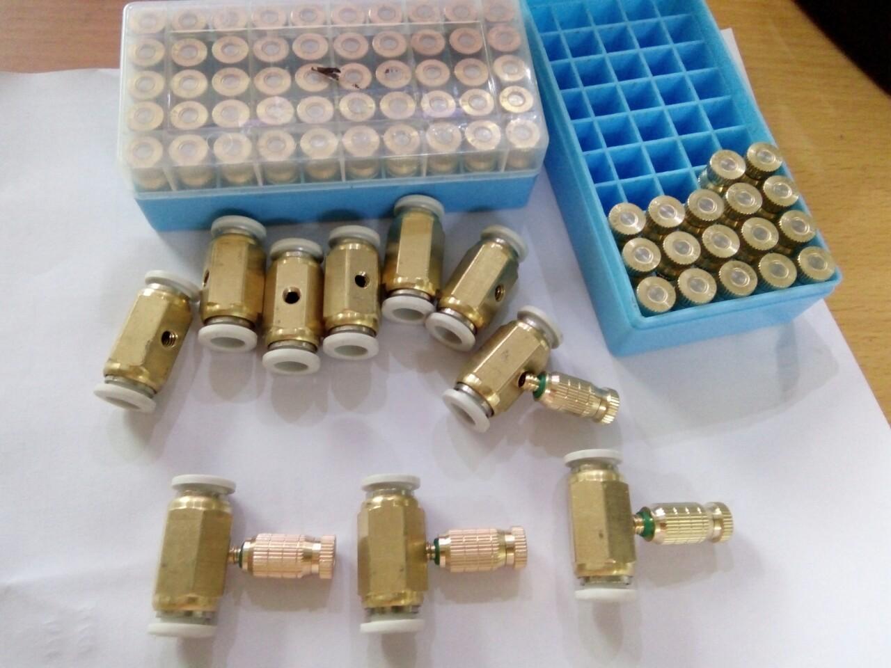 Bộ Béc Phun Sương Bằng Đồng