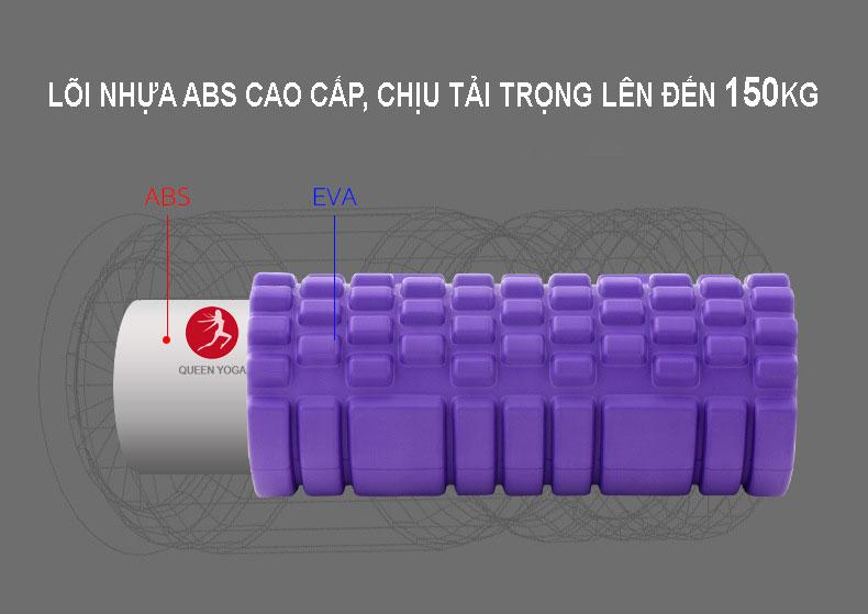 Ống lăn gym – Con lăn massage tập gym – Foam Roller