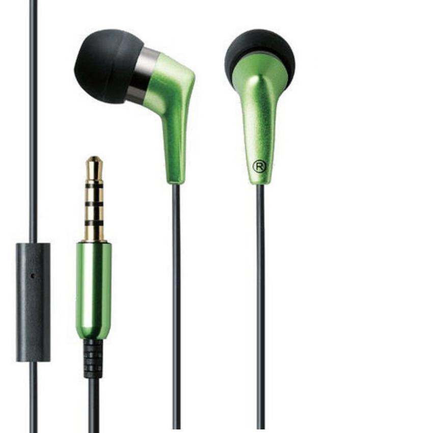 Tai nghe nhét tai có mic Elecom EHP-CS3510MGN (Xanh lá)
