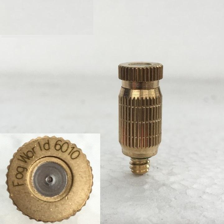 Đầu béc phun sương số 6 cỡ 0,6mm chất Liệu đồng thau