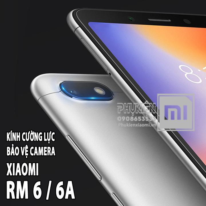 [MUA 1 TẶNG 1] Bộ 01 miếng dán Camera dành cho máy Xiaomi Redmi 6 / Redmi 6A - Full Box