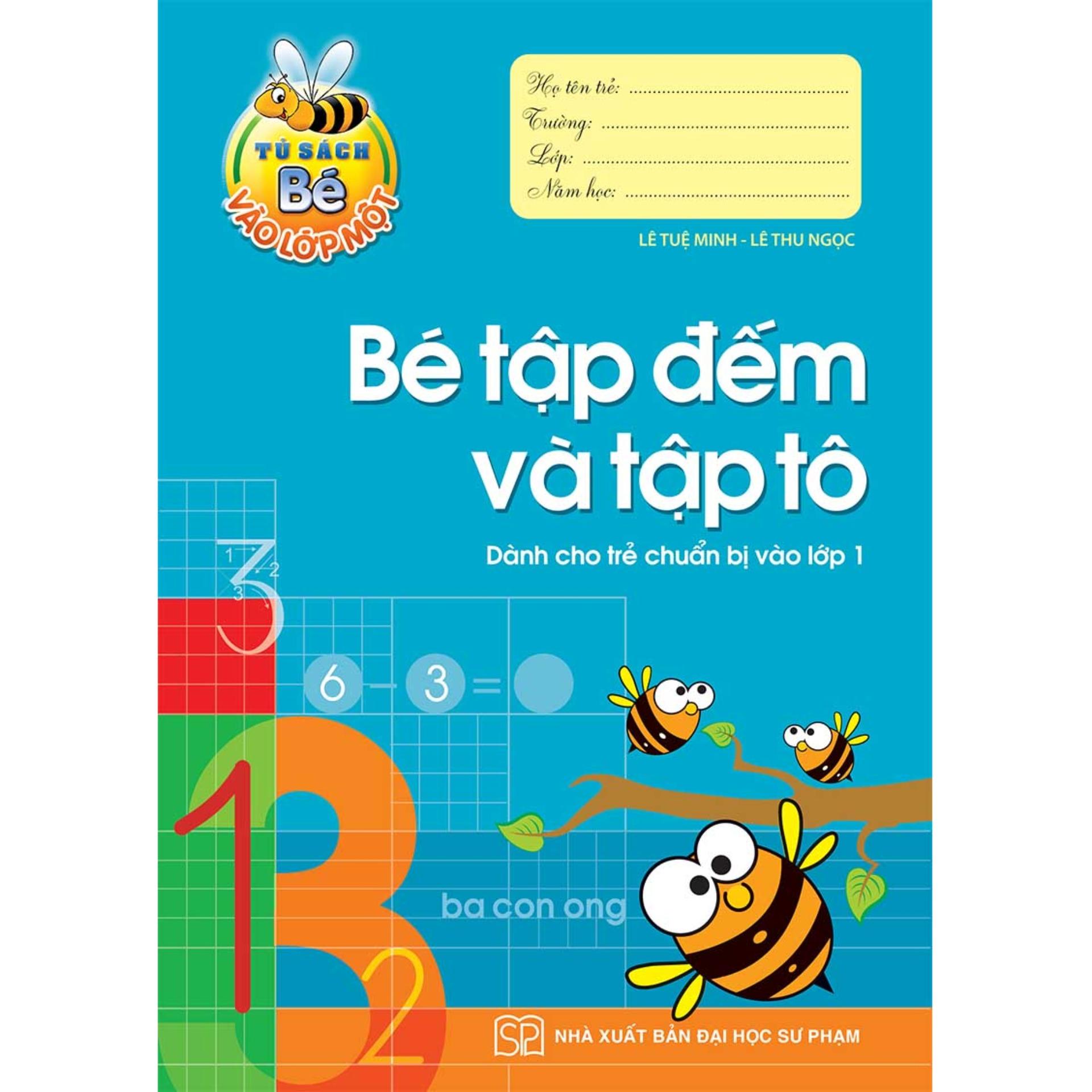 Sách: Combo Bé Vào Lớp Một (Túi 8 Cuốn)